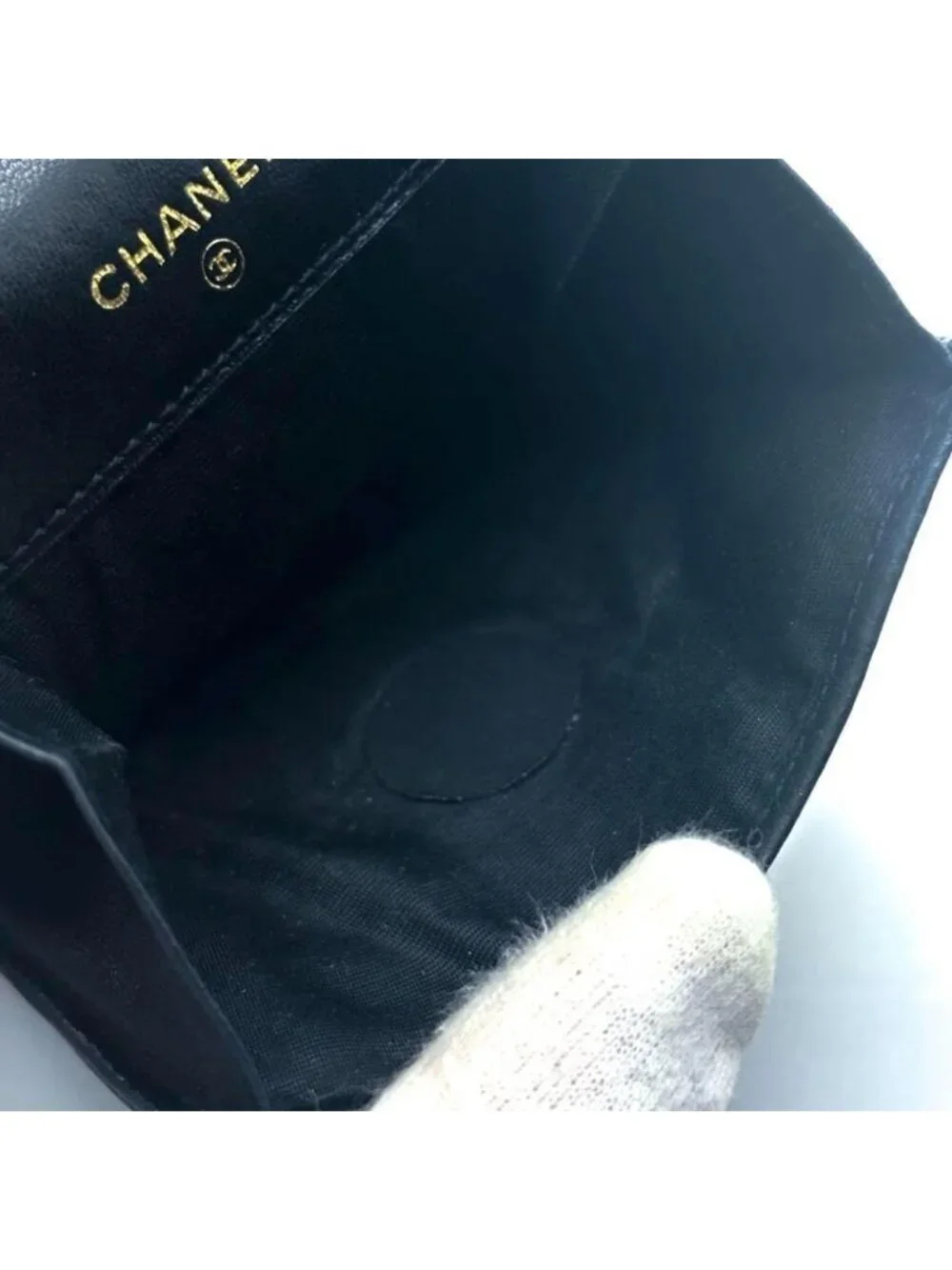 ★SOLD★ Chanel Wallet Coco Stitch Coin Purse - Picture 4 of 9